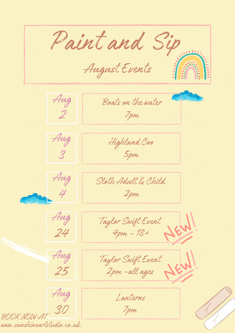 August Paint and Sip