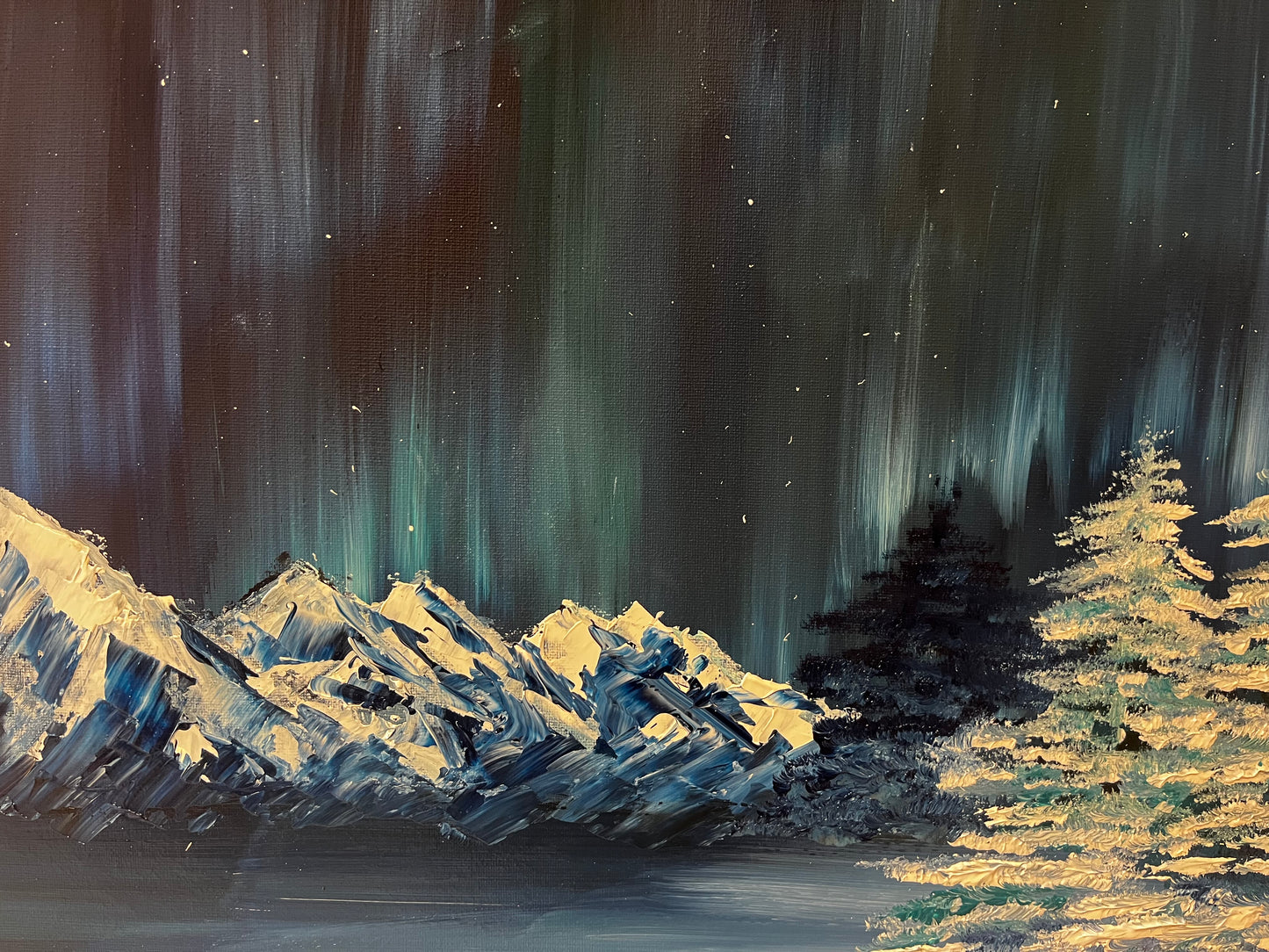 Northern Lights Paint and Sip Friday October 17th 5pm