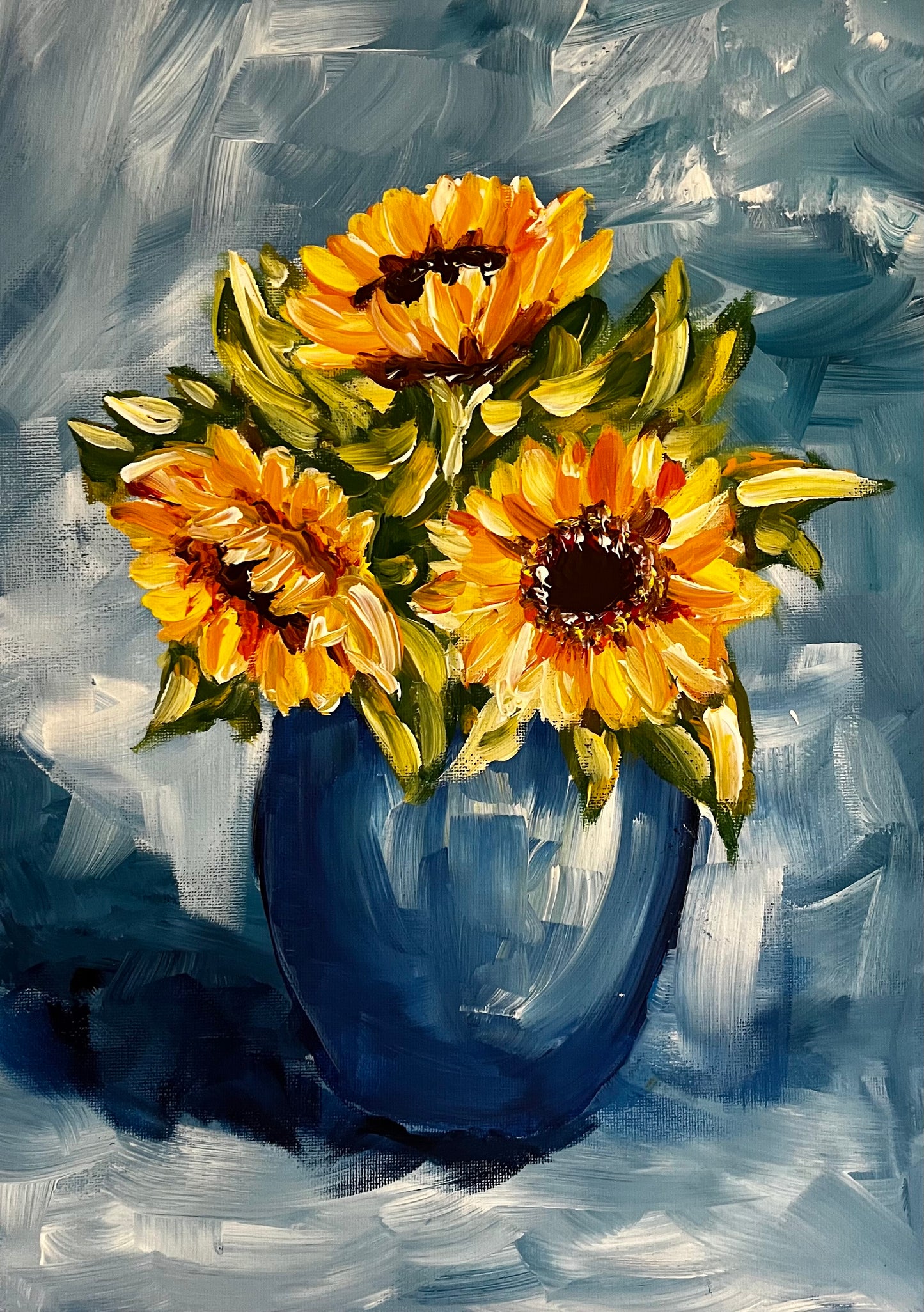 Sunflowers Paint and Sip - Friday 15 August 7pm