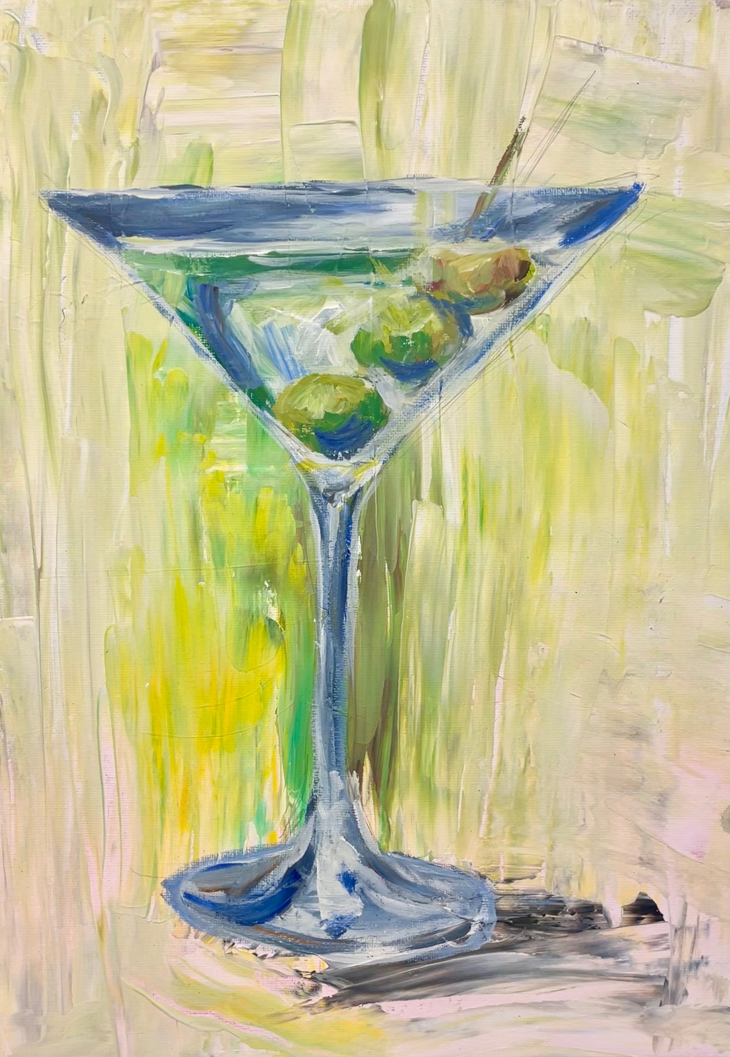 Dirty Martini Paint and Sip - Friday 24 July 7pm