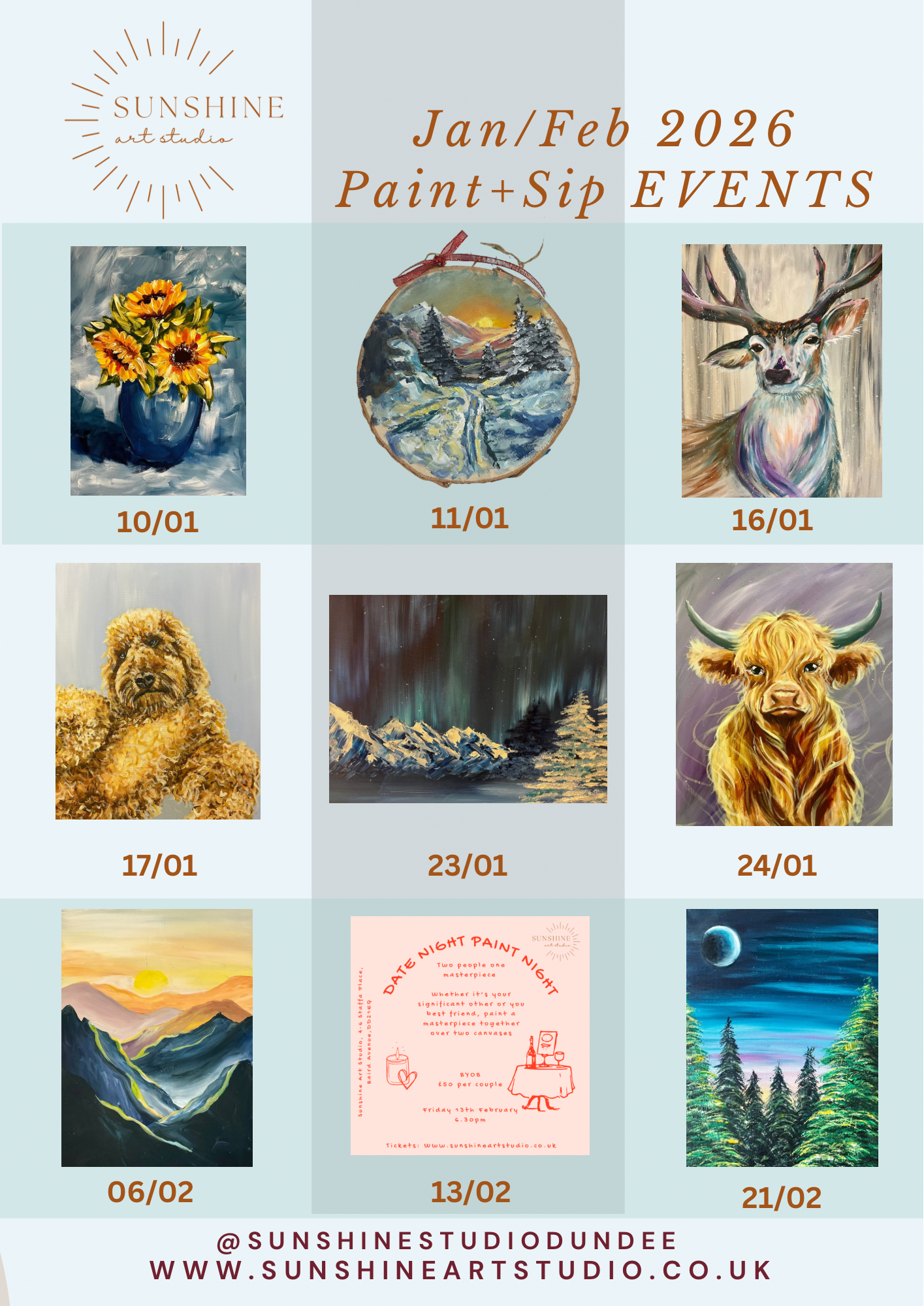 January/February Events