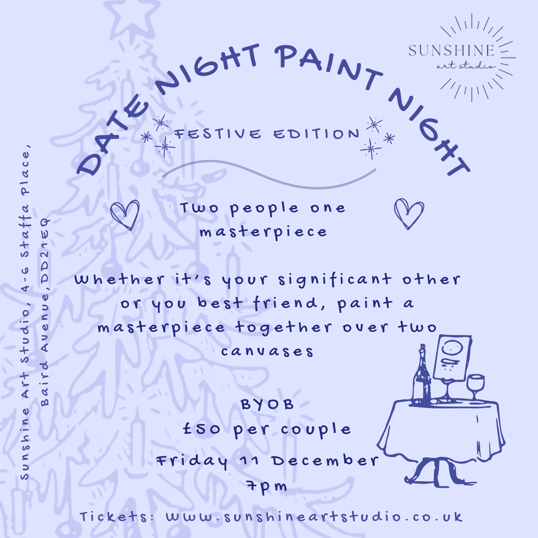 Date Night Paint Night Friday 11 December 7pm