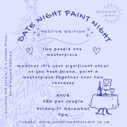 Date Night Paint Night Friday 11 December 7pm