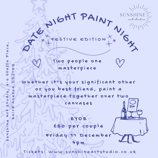 Date Night Paint Night Friday 11 December 7pm