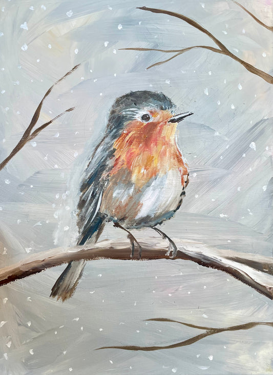 Robin Paint and Sip Saturday 14 November 5pm