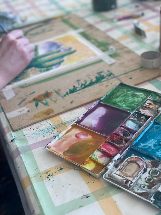 Watercolour Weekly Class - Saturday Mornings