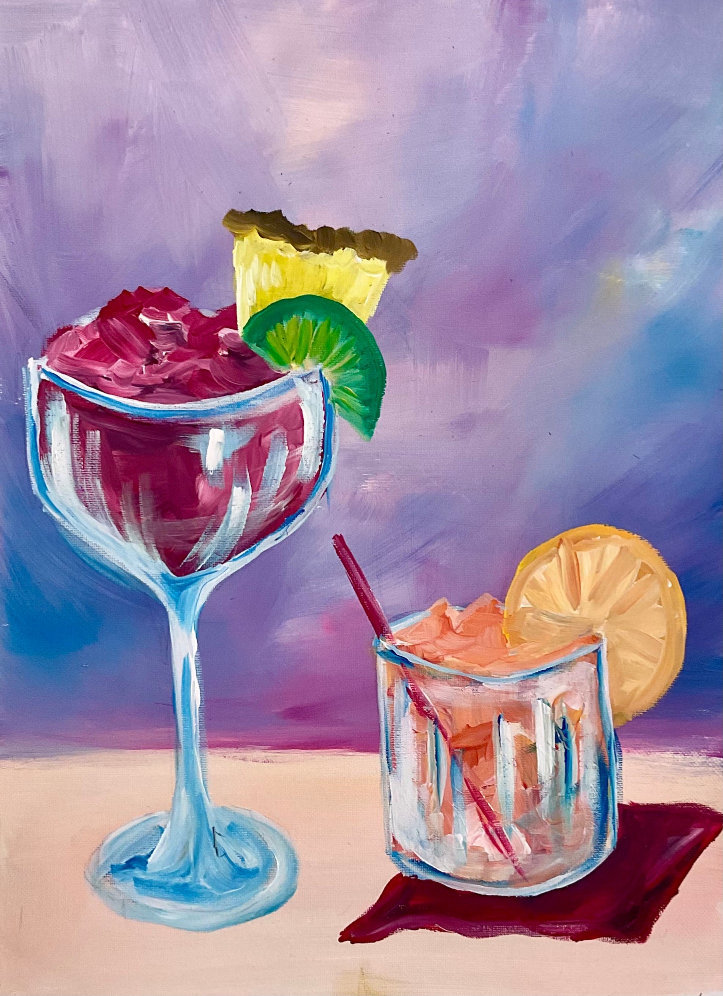 Cocktails Paint and Sip - Saturday 13 September 5pm
